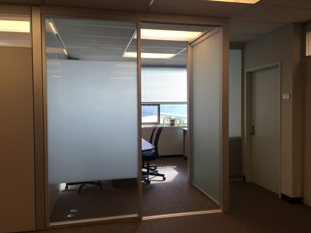 office glass divider