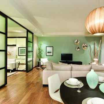 lpcats-02 living room sliding wall divider