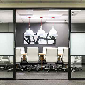 lpcats-03 meeting room sliding door divider